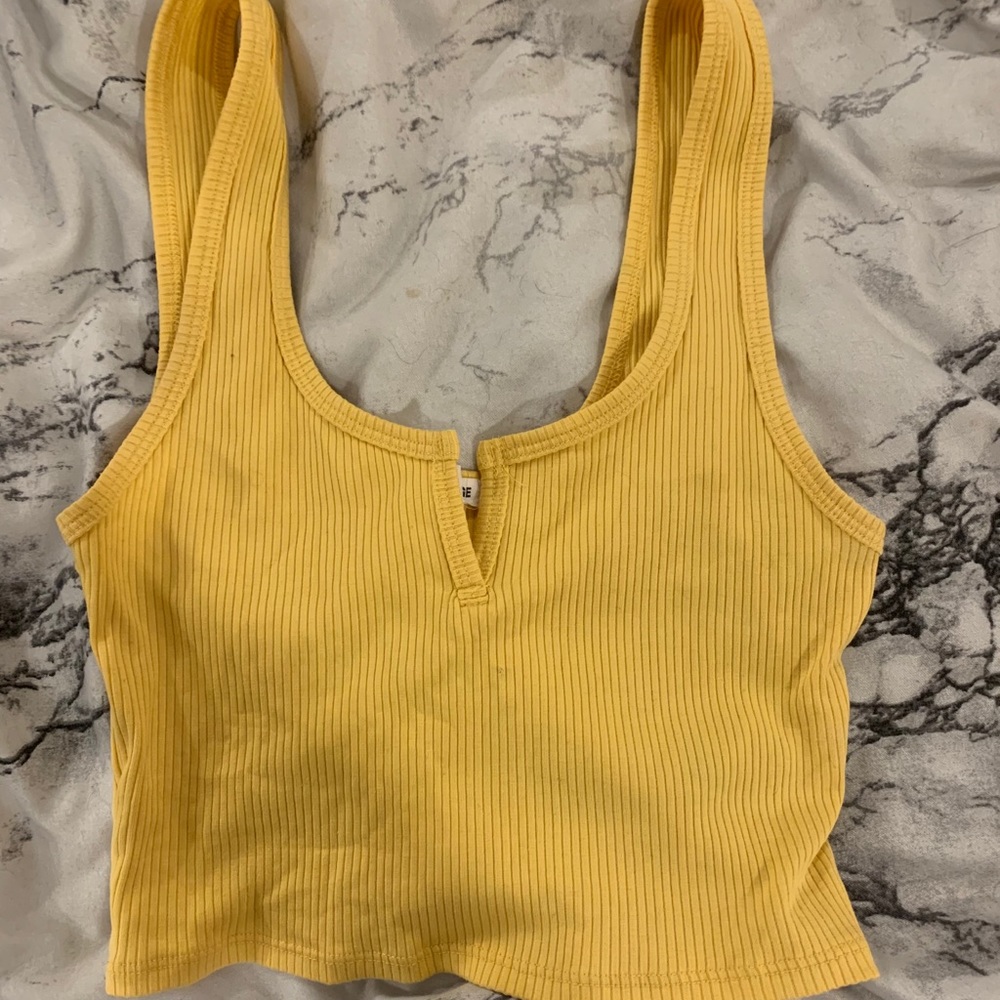 Garage crop tank